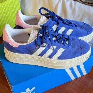 adidas Blue and Pink Women's Sneakers